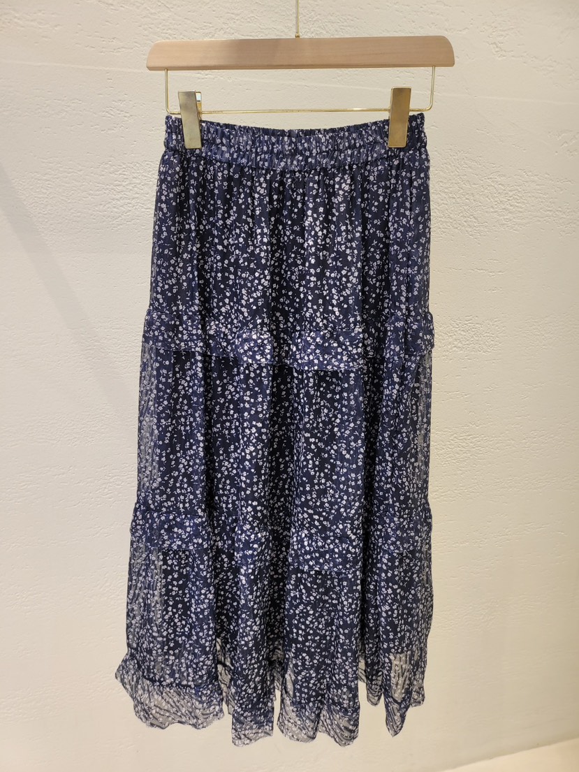 THE OTHER韓國直郵實拍女裝新品休閑時尚推薦長裙小碎花THE OTHER長裙圖色2