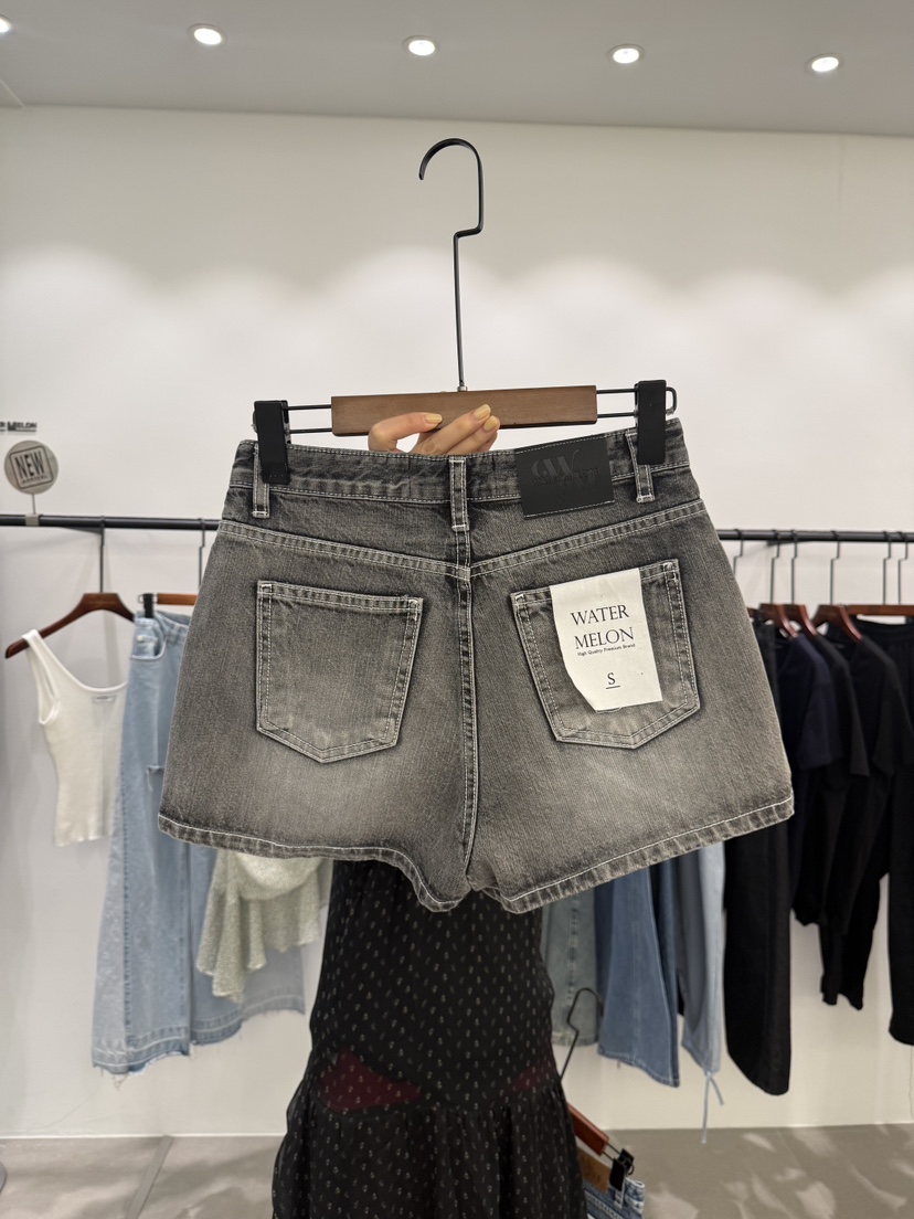 WATERMELON韓國東大門直郵女士新款熱賣人氣推薦職業短褲WATER MELON短褲