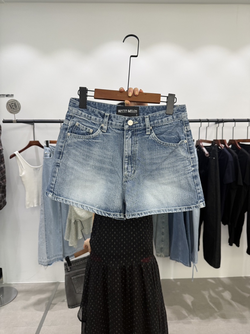 WATERMELON韓國東大門直郵女士新款熱賣人氣推薦職業短褲WATER MELON短褲圖色2