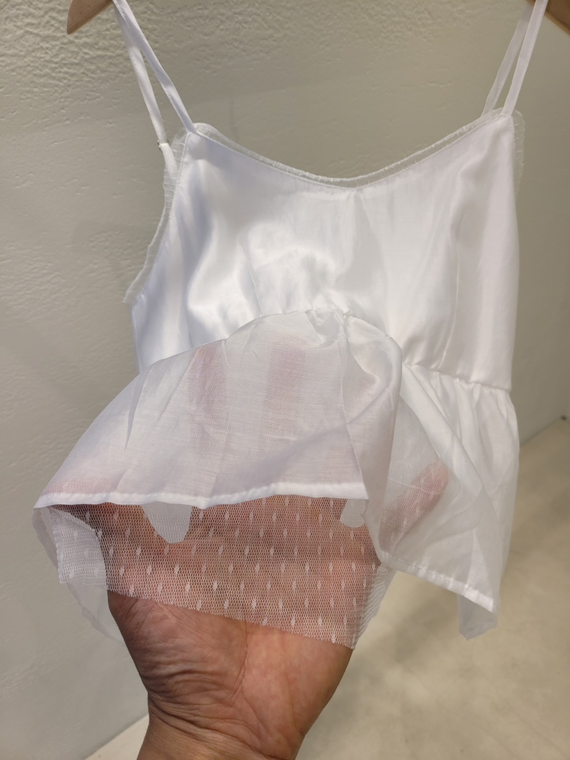 THE OTHER韓國東大門代購女裝新款推薦時尚吊帶背心緞面THE OTHER吊帶/背心