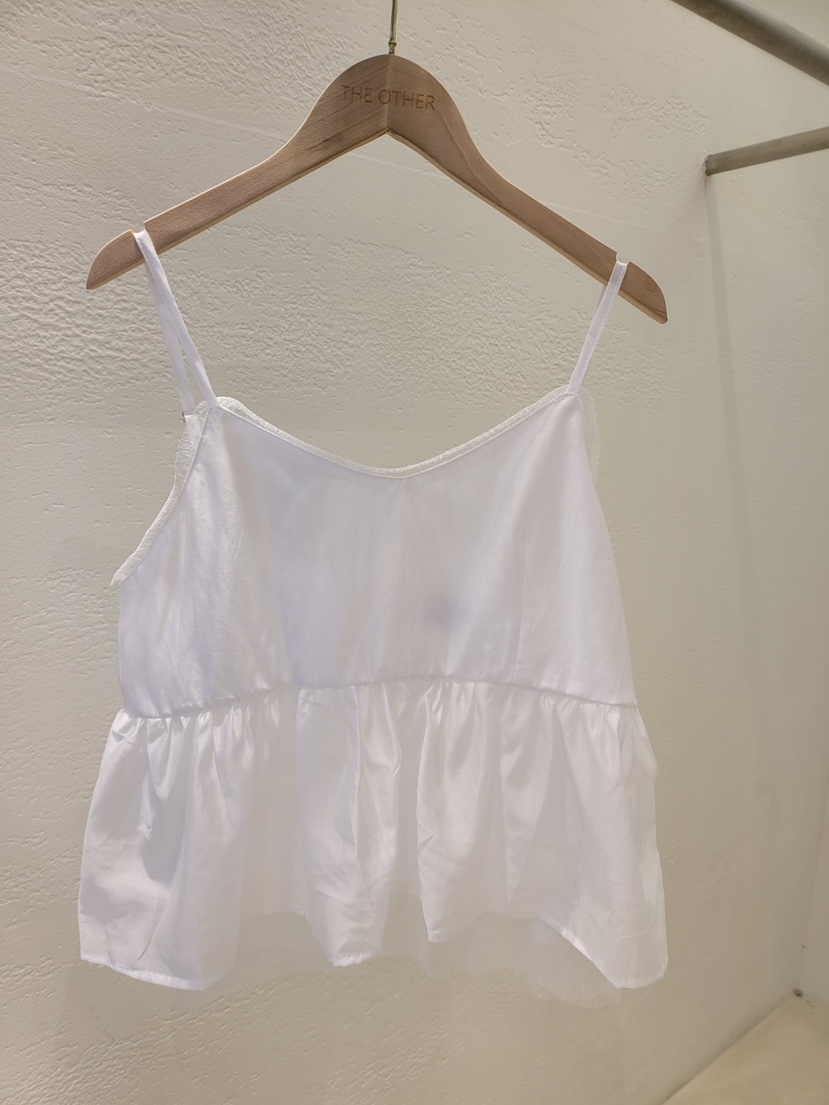 THE OTHER韓國東大門代購女裝新款推薦時尚吊帶背心緞面THE OTHER吊帶/背心圖色2