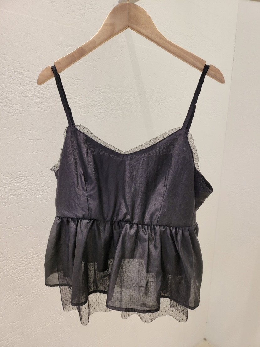 THE OTHER韓國東大門代購女裝新款推薦時尚吊帶背心緞面THE OTHER吊帶/背心圖色3