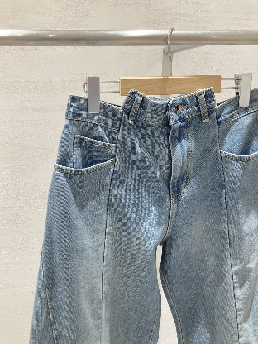 ROUGH韓國代購女士新款休閑人氣26春夏推薦職業熱賣牛仔褲ROUGH牛仔褲