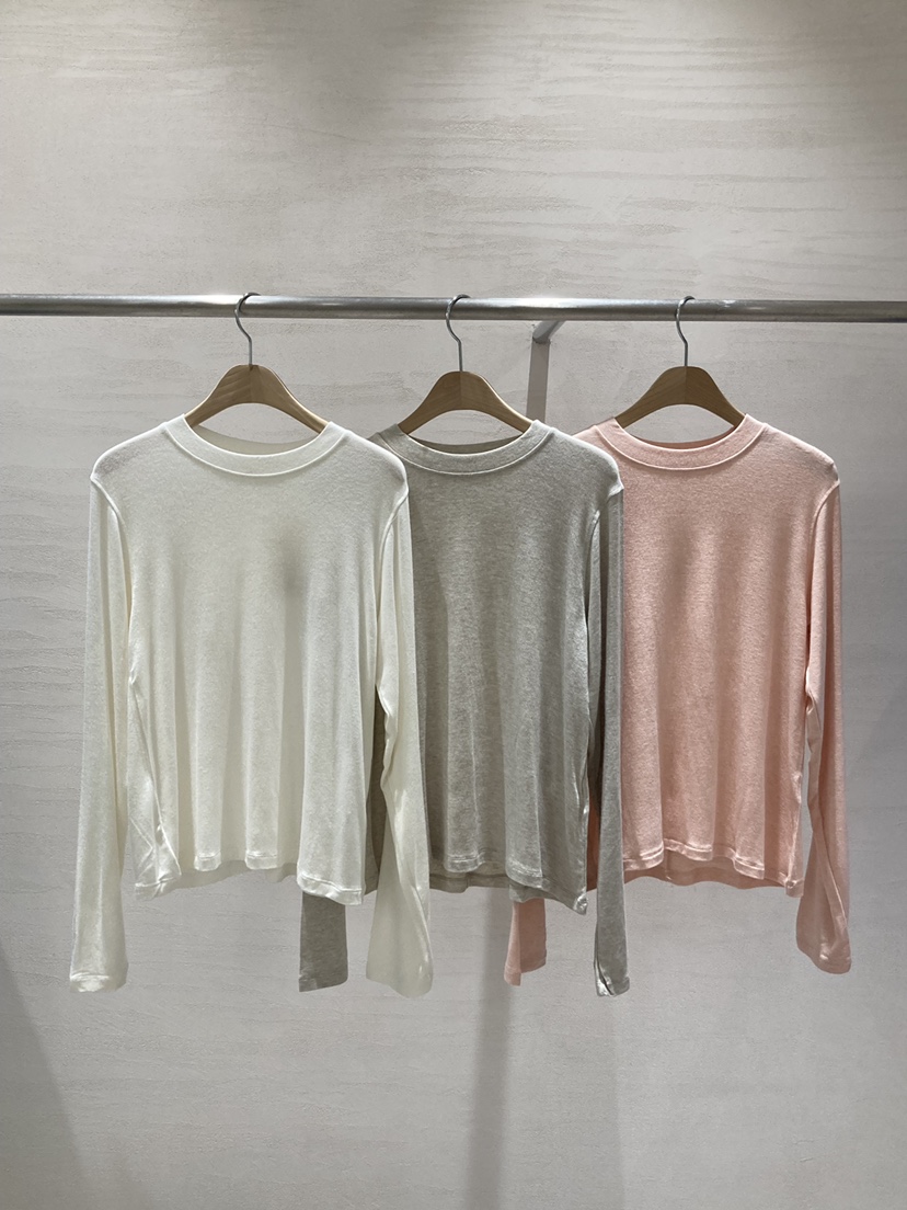 ROUGH韓國東大門直郵女士新品推薦時尚熱賣休閑職業長袖T恤ROUGH長袖T恤