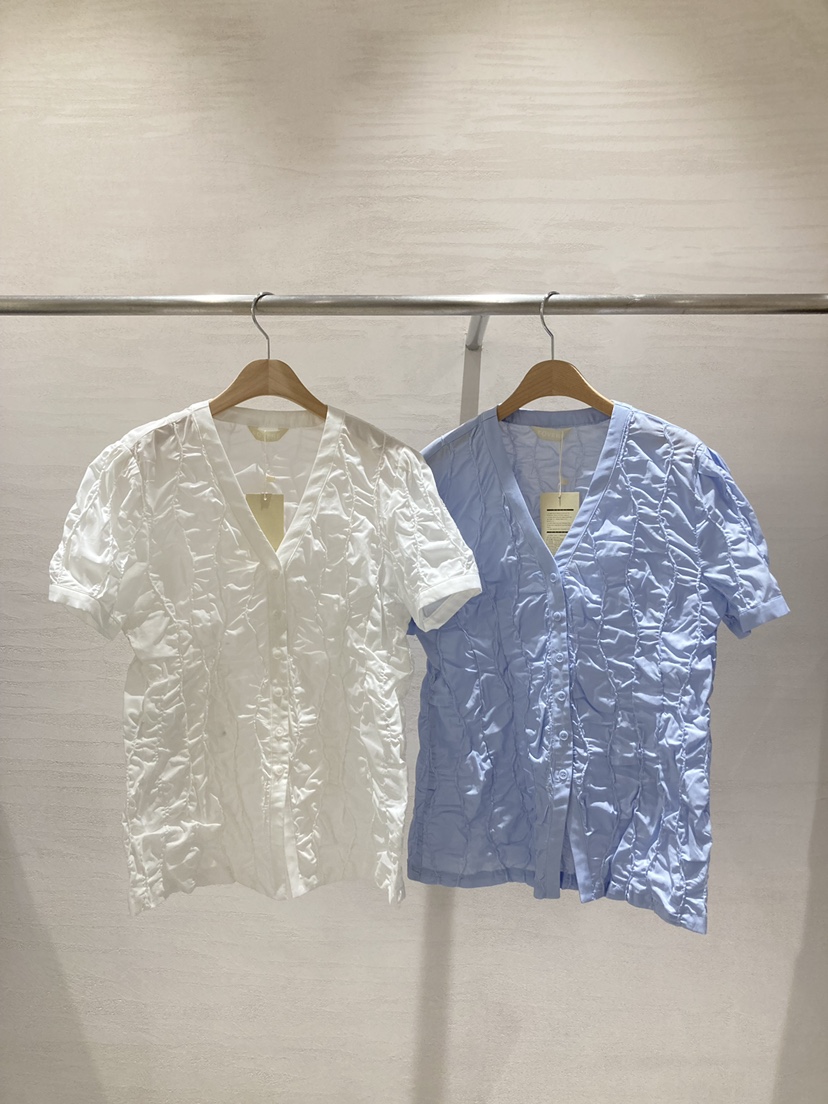 ROUGH韓國東大門代購女裝新品職業時尚人氣推薦襯衫蕾絲衫ROUGH襯衫/蕾絲衫