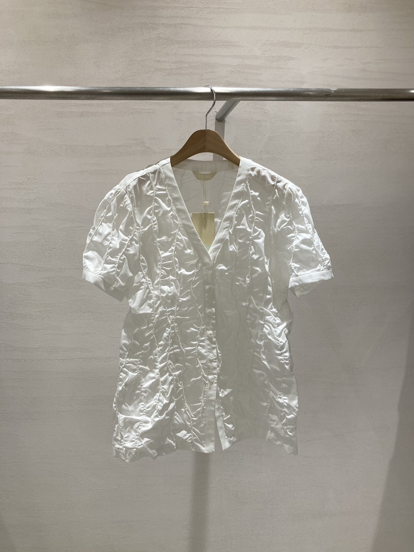 ROUGH韓國東大門代購女裝新品職業時尚人氣推薦襯衫蕾絲衫ROUGH襯衫/蕾絲衫圖色1