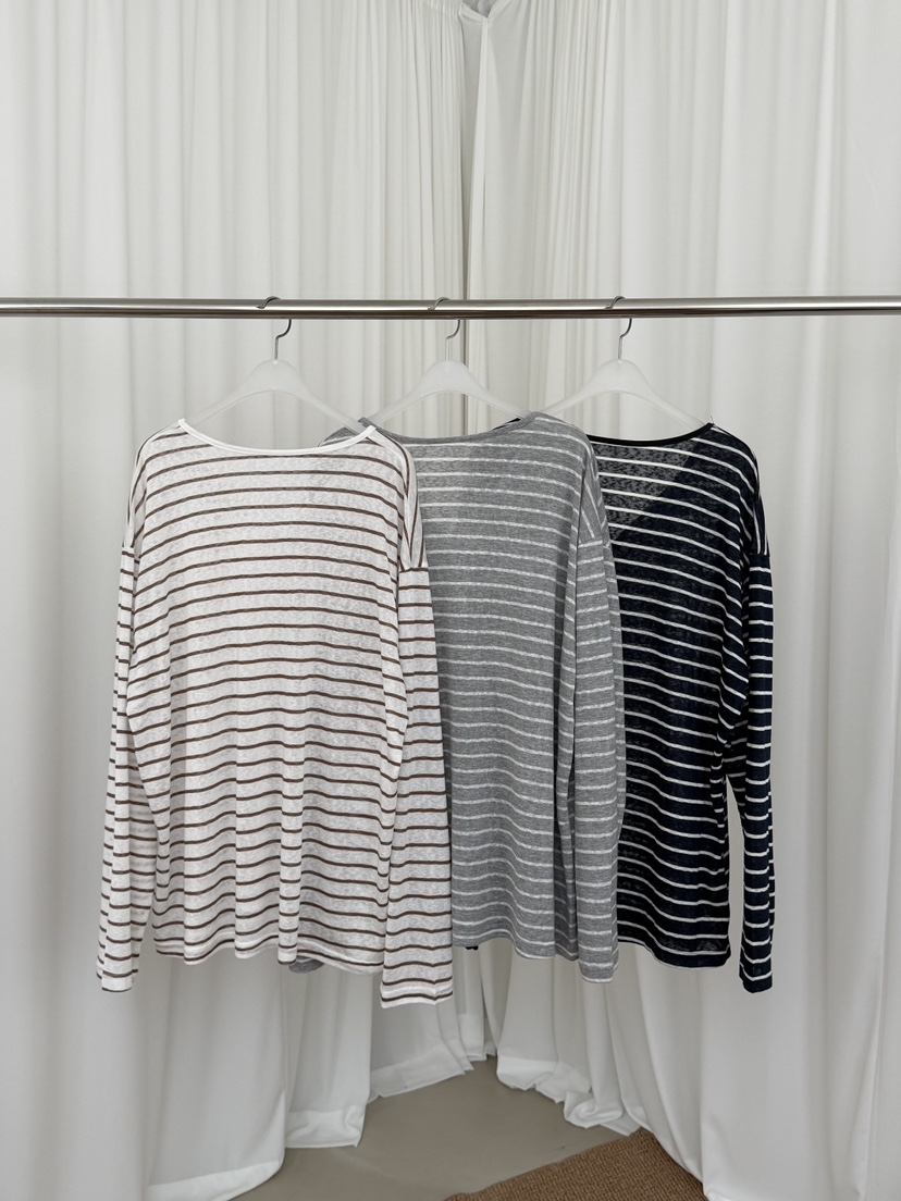 RIVER RAIN韓國直郵實拍女士新款職業推薦休閑熱賣長袖T恤RIVER RAIN長袖T恤