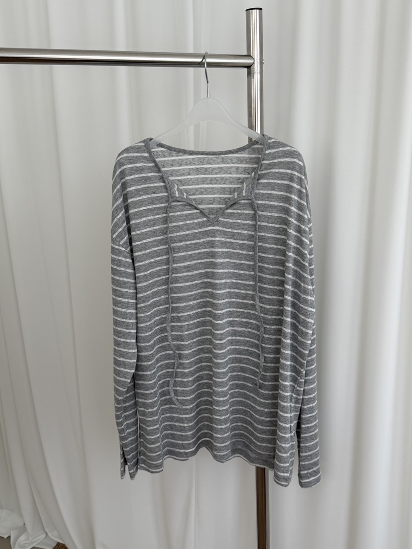 RIVER RAIN韓國直郵實拍女士新款職業推薦休閑熱賣長袖T恤RIVER RAIN長袖T恤圖色2