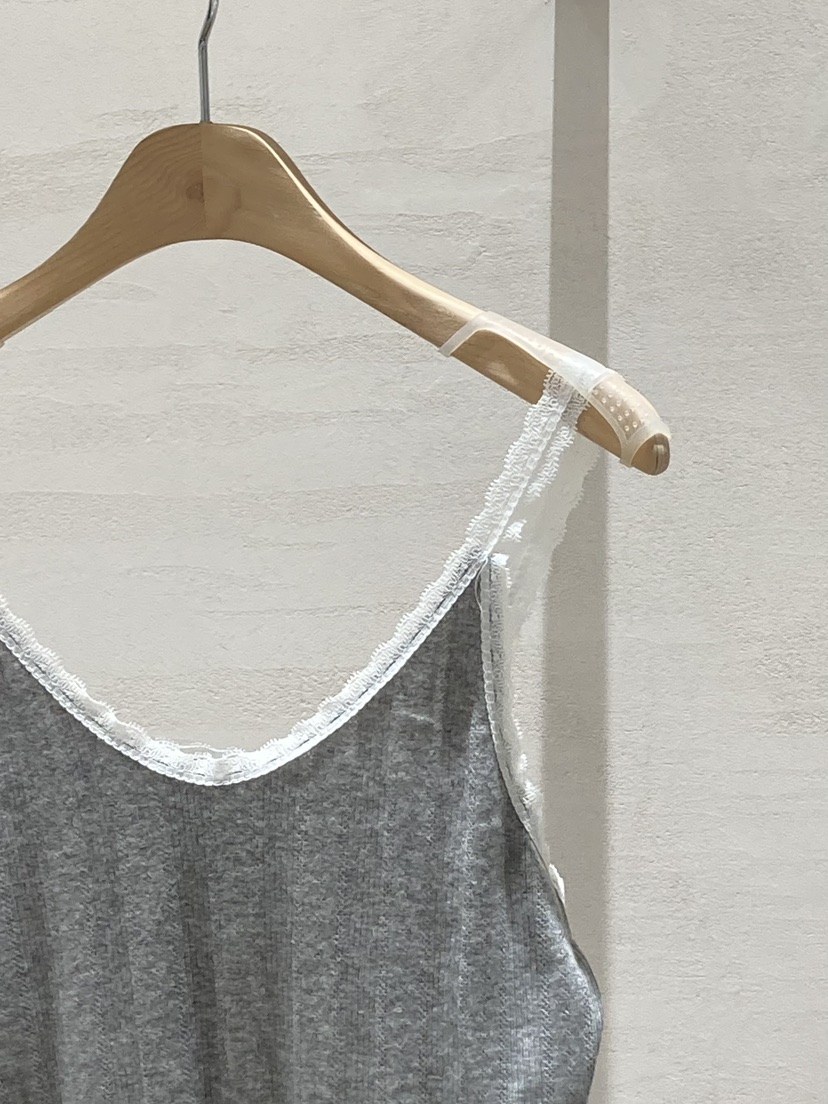 ROUGH韓國東大門代購女士新品休閑推薦熱賣人氣吊帶背心蕾絲ROUGH吊帶/背心