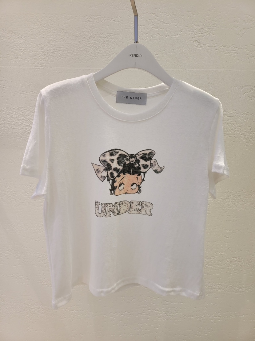 THE OTHER韓國直郵實拍女士新款休閑人氣時尚26春夏職業T恤THE OTHERT恤圖色1