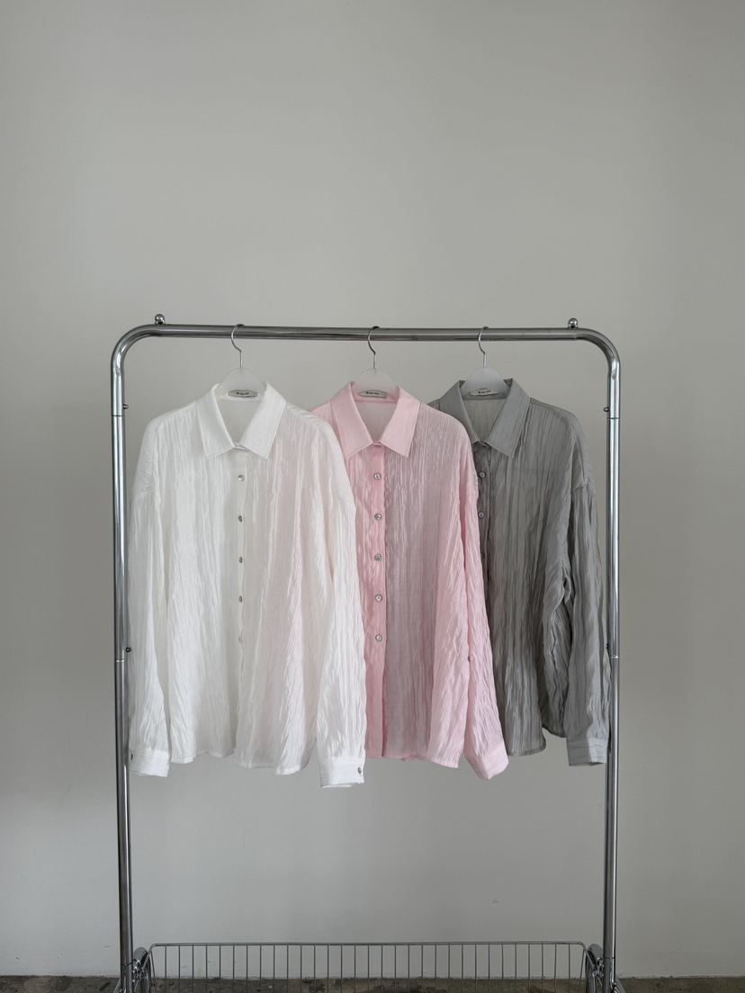 RIVER RAIN韓國直郵女士新品26春夏熱賣時尚推薦襯衫蕾絲衫RIVER RAIN襯衫/蕾絲衫