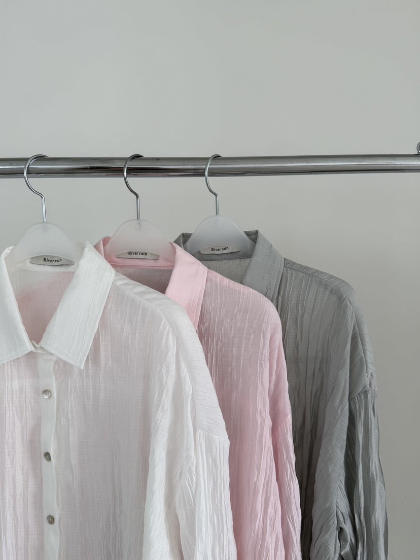 RIVER RAIN韓國直郵女士新品26春夏熱賣時尚推薦襯衫蕾絲衫RIVER RAIN襯衫/蕾絲衫