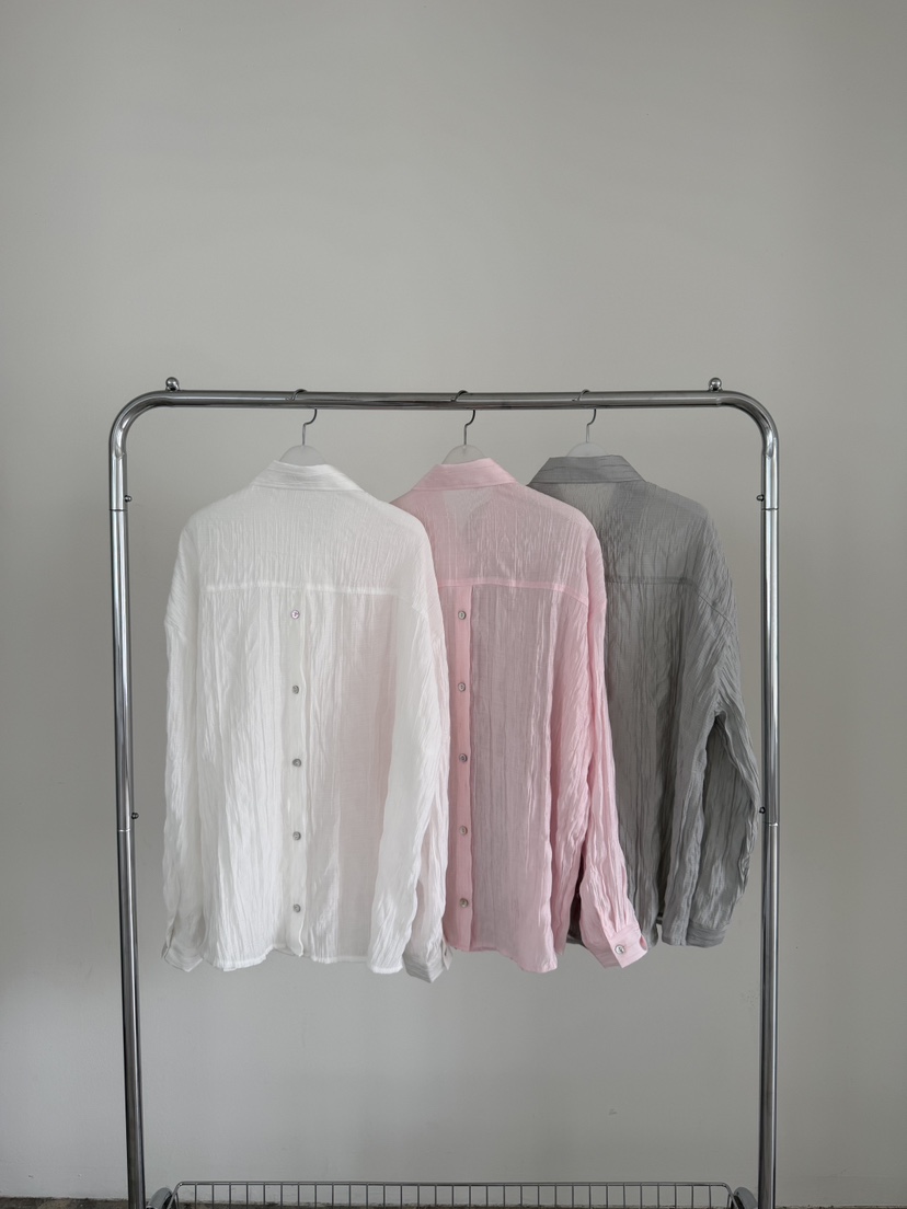 RIVER RAIN韓國直郵女士新品26春夏熱賣時尚推薦襯衫蕾絲衫RIVER RAIN襯衫/蕾絲衫