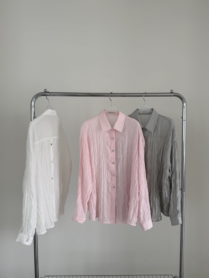 RIVER RAIN韓國直郵女士新品26春夏熱賣時尚推薦襯衫蕾絲衫RIVER RAIN襯衫/蕾絲衫