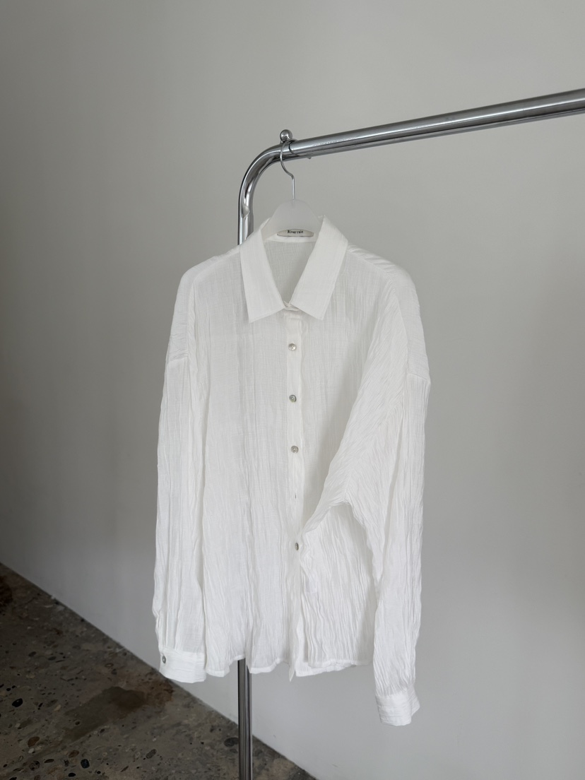 RIVER RAIN韓國直郵女士新品26春夏熱賣時尚推薦襯衫蕾絲衫RIVER RAIN襯衫/蕾絲衫圖色1