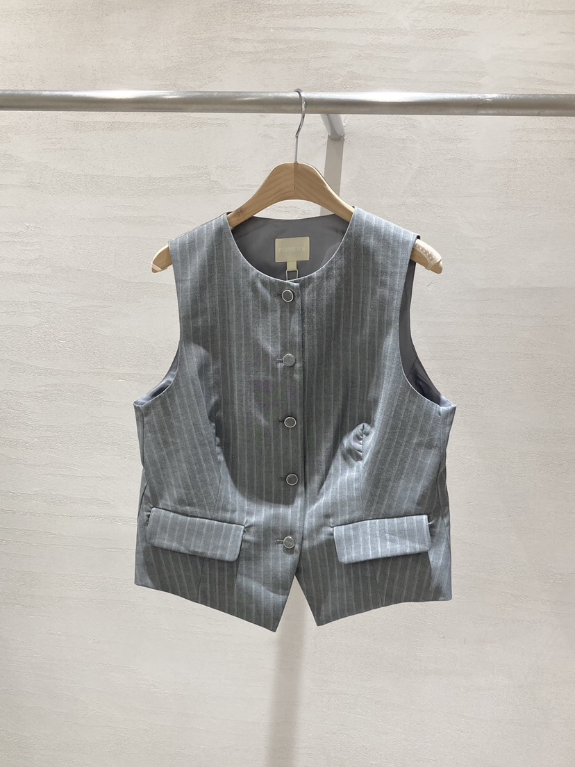 ROUGH韓國直郵女士新款時尚職業26春夏休閑人氣推薦熱賣馬甲ROUGH馬甲圖色1