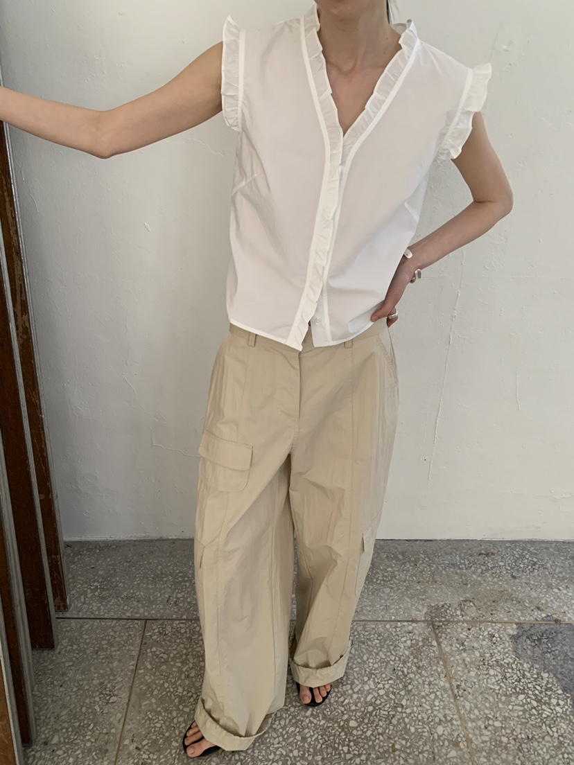 MOVENNE韓國直郵實拍女裝新品時尚推薦休閑職業襯衫蕾絲衫MOVENNE襯衫/蕾絲衫