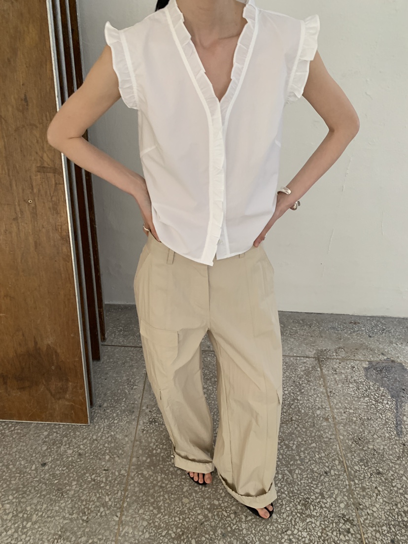 MOVENNE韓國直郵實拍女裝新品時尚推薦休閑職業襯衫蕾絲衫MOVENNE襯衫/蕾絲衫