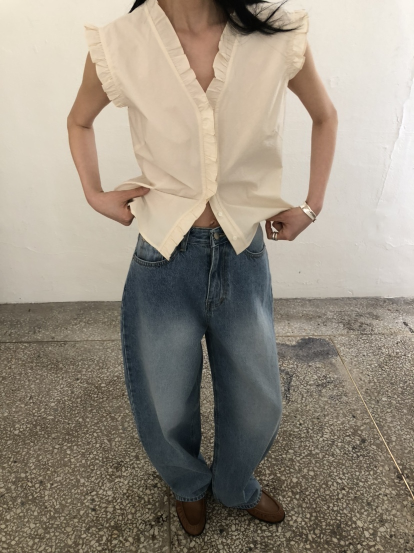 MOVENNE韓國直郵實拍女裝新品時尚推薦休閑職業襯衫蕾絲衫MOVENNE襯衫/蕾絲衫