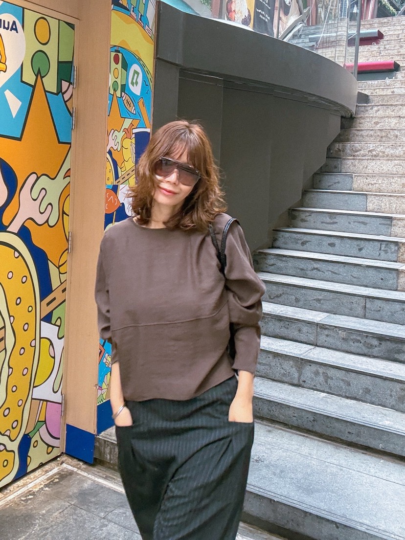 PARIS MATCH韓國代購女裝新品人氣推薦熱賣26春夏長袖T恤PARIS MATCH長袖T恤圖色1