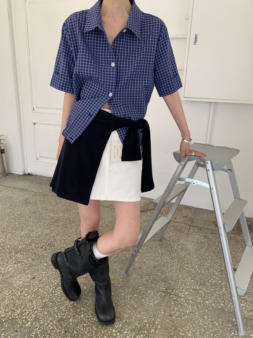 MOVENNE韓國直郵女士新款休閑26春夏職業熱賣推薦襯衫蕾絲衫MOVENNE襯衫/蕾絲衫