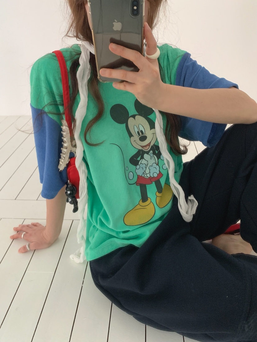 TOLL韓國代購女士新品熱賣休閑26春夏時尚推薦職業人氣T恤TOLLT恤