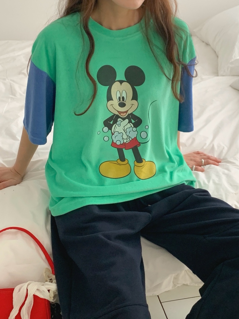 TOLL韓國代購女士新品熱賣休閑26春夏時尚推薦職業人氣T恤TOLLT恤