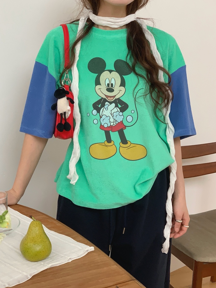 TOLL韓國代購女士新品熱賣休閑26春夏時尚推薦職業人氣T恤TOLLT恤