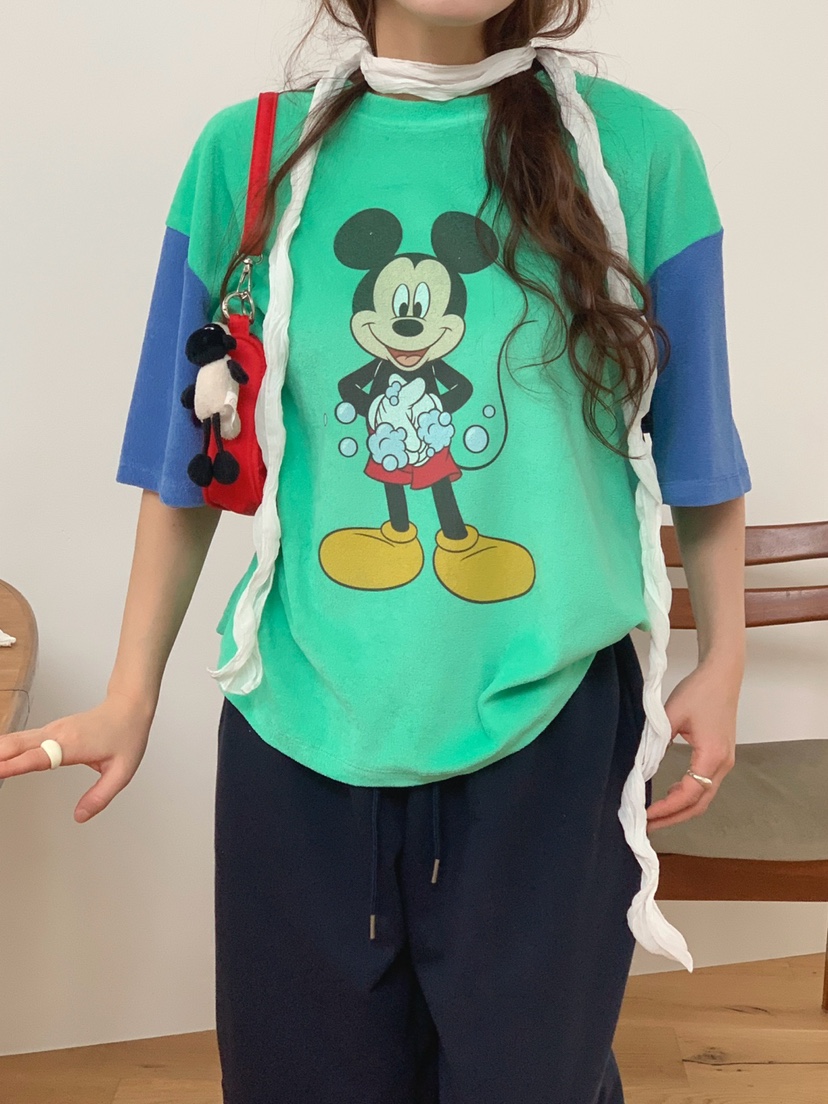 TOLL韓國代購女士新品熱賣休閑26春夏時尚推薦職業人氣T恤TOLLT恤