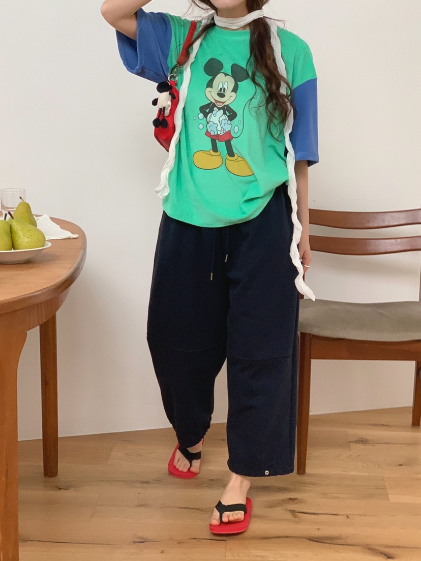 TOLL韓國代購女士新品熱賣休閑26春夏時尚推薦職業人氣T恤TOLLT恤