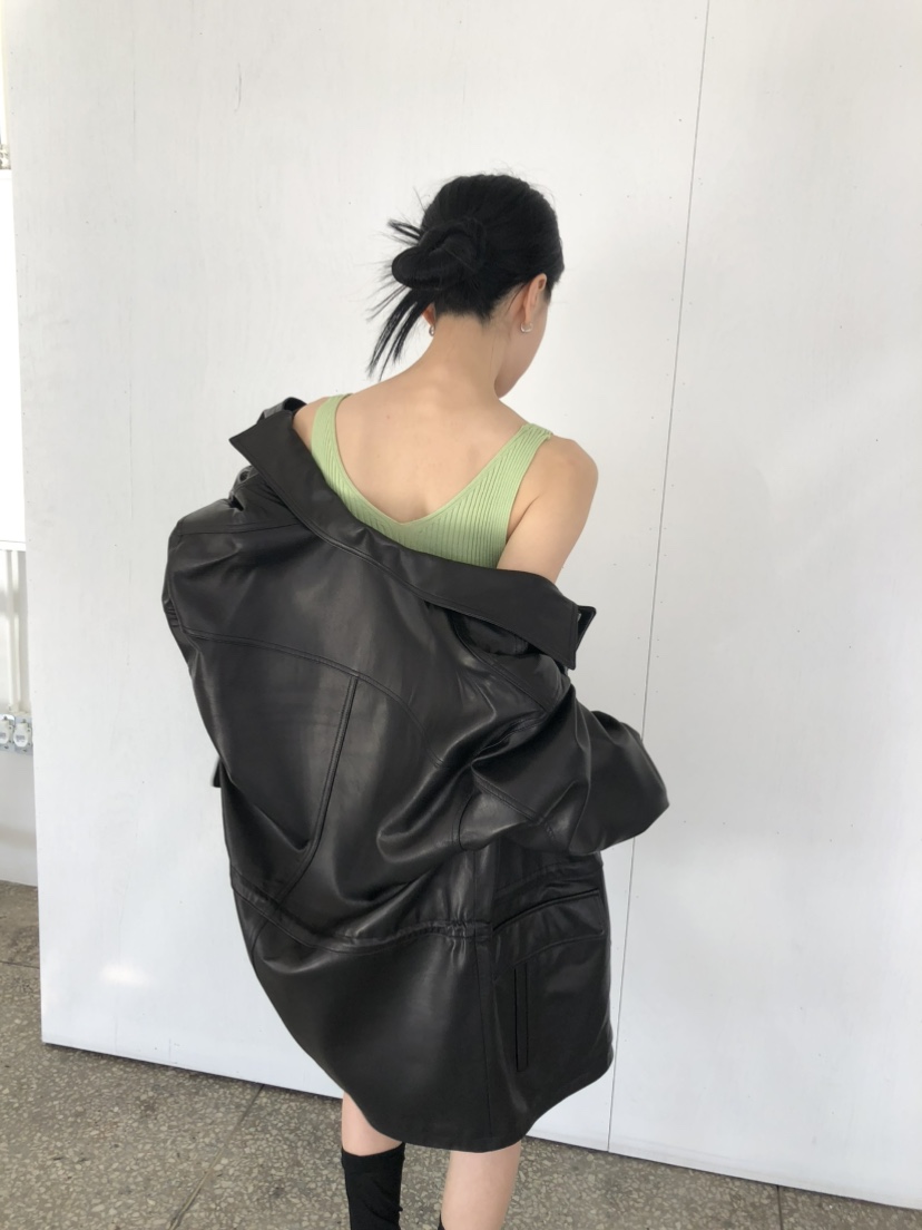 MOVENNE韓國東大門直郵女士新款職業熱賣吊帶背心褶邊針織MOVENNE吊帶/背心