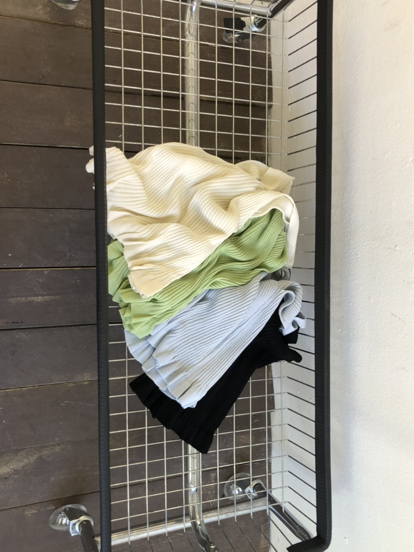 MOVENNE韓國東大門直郵女士新款職業熱賣吊帶背心褶邊針織MOVENNE吊帶/背心