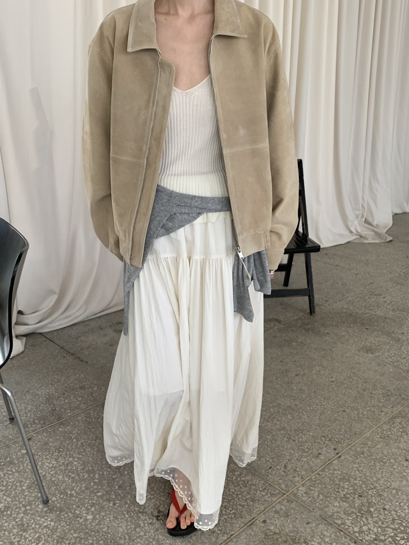 MOVENNE韓國東大門直郵女士新款職業熱賣吊帶背心褶邊針織MOVENNE吊帶/背心