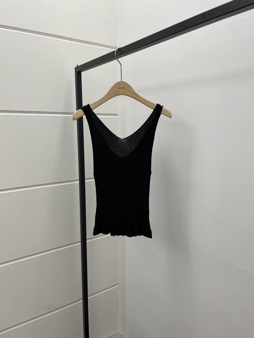 MOVENNE韓國東大門直郵女士新款職業熱賣吊帶背心褶邊針織MOVENNE吊帶/背心圖色4