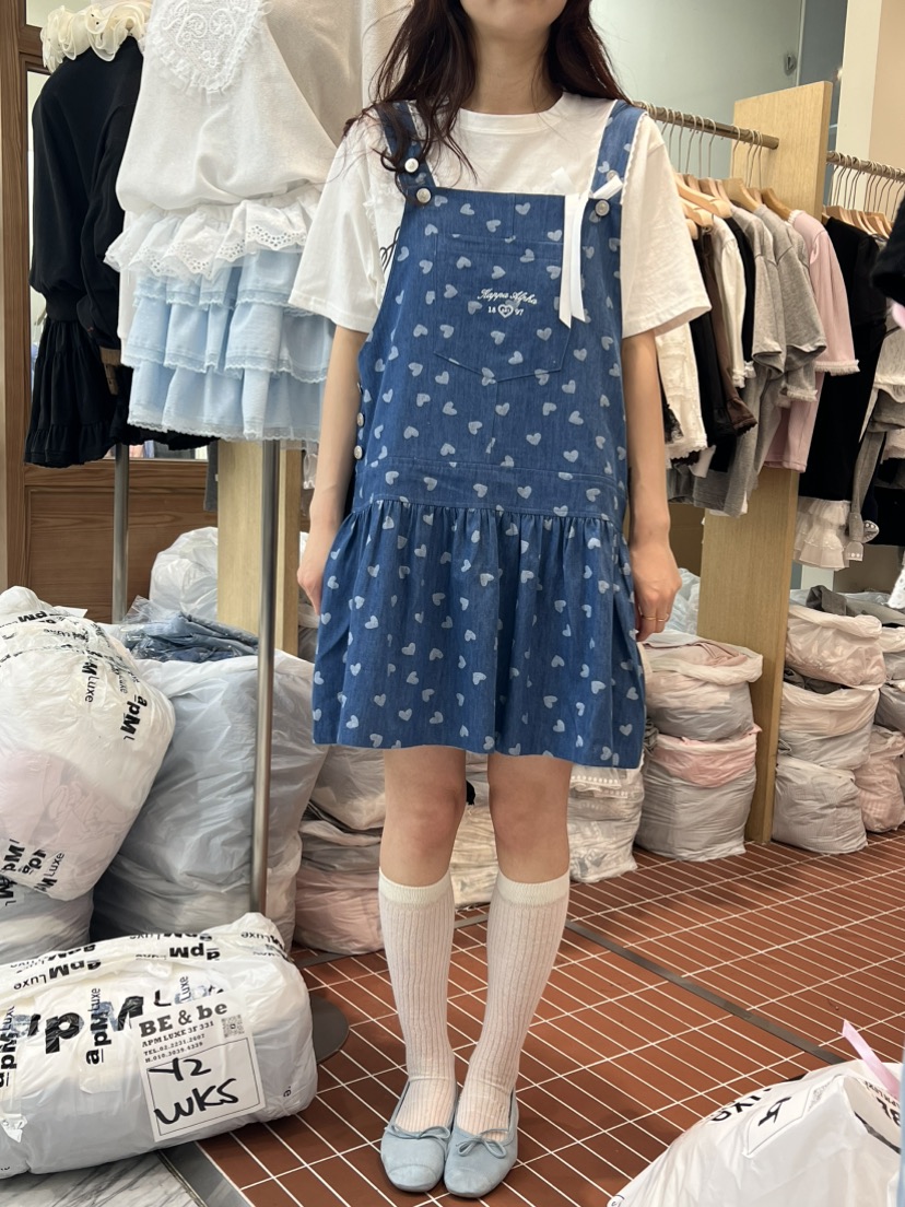 BE&amp;BE韓國東大門直郵女士新品時尚人氣連衣裙不含內搭BE&be連衣裙圖色1