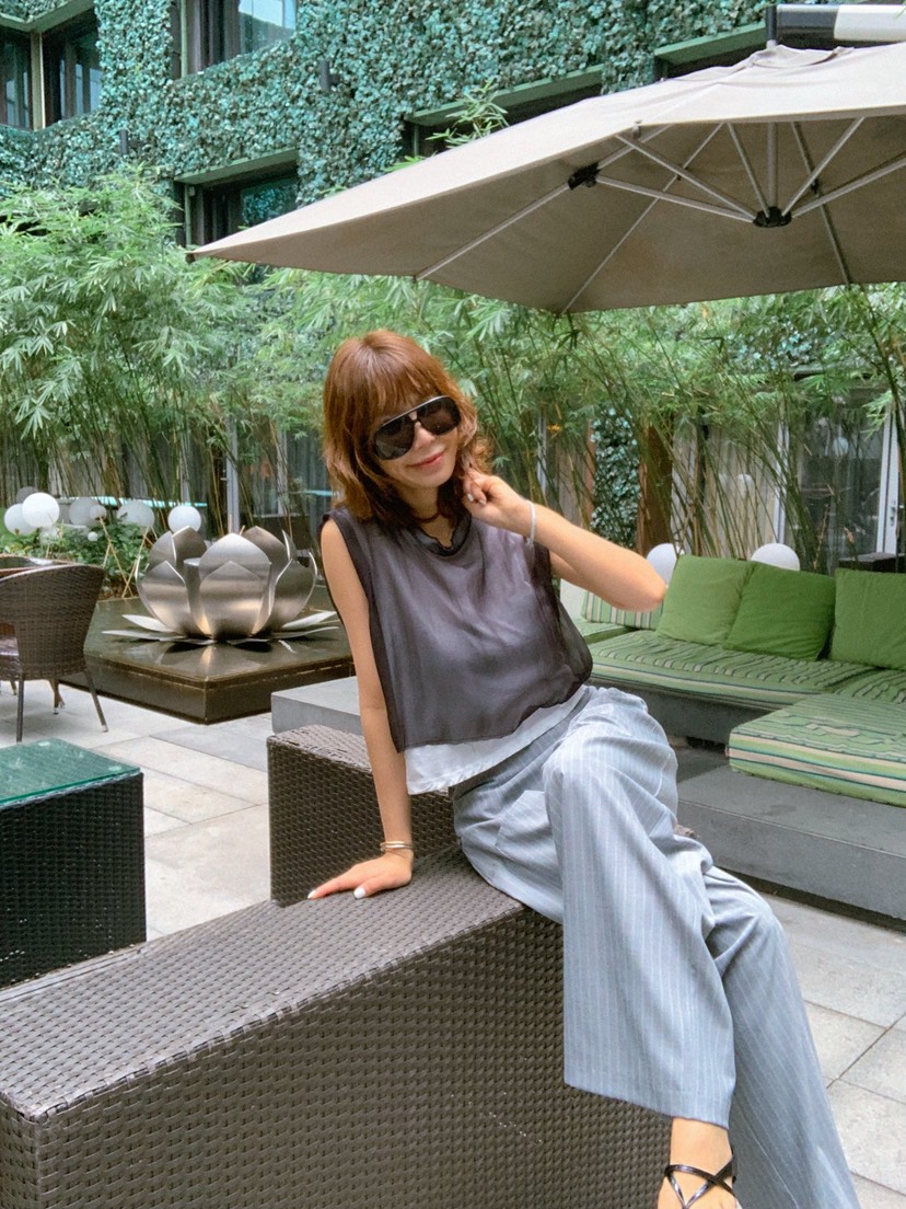 PARIS MATCH韓國東大門直郵女士新款職業推薦26春夏休閑褲PARIS MATCH休閑褲