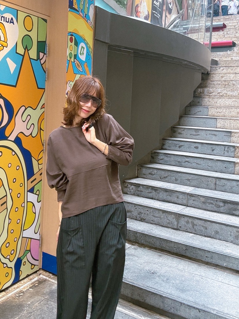 PARIS MATCH韓國東大門直郵女士新款職業推薦26春夏休閑褲PARIS MATCH休閑褲