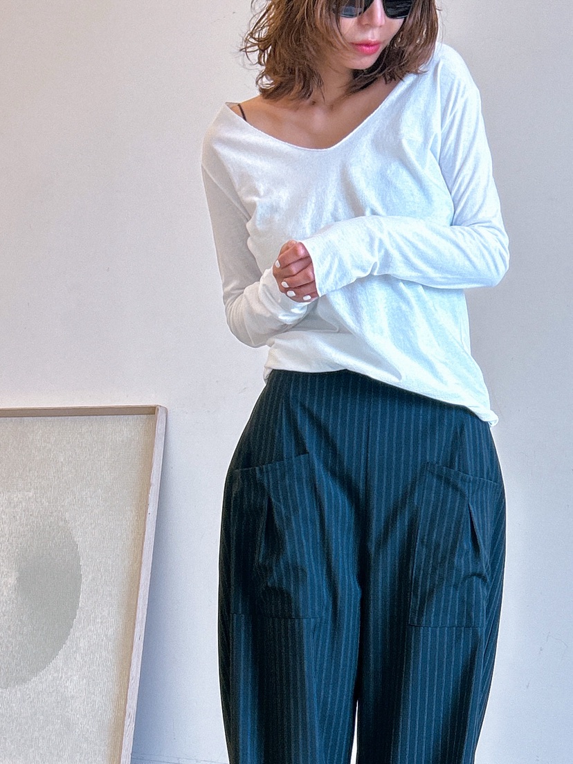 PARIS MATCH韓國代購女裝新品職業26春夏時尚熱賣長袖T恤PARIS MATCH長袖T恤