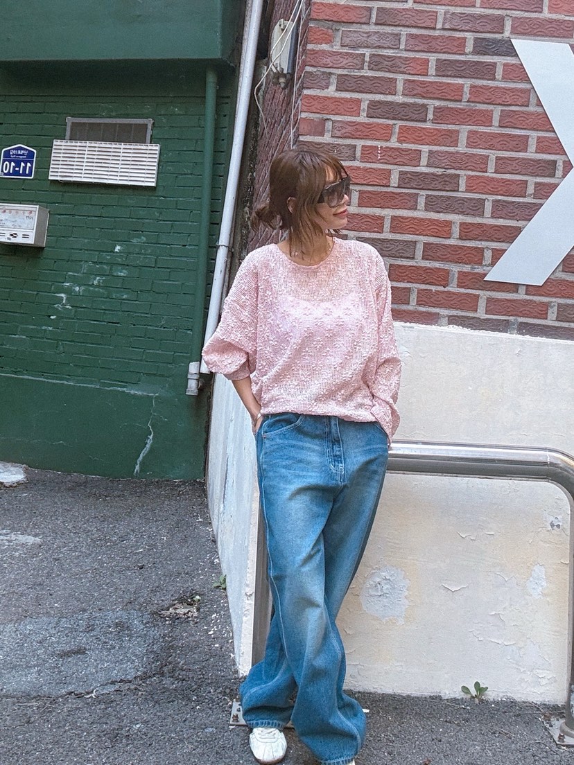 PARIS MATCH韓國直郵女士新款職業時尚熱賣人氣26春夏長袖T恤PARIS MATCH長袖T恤