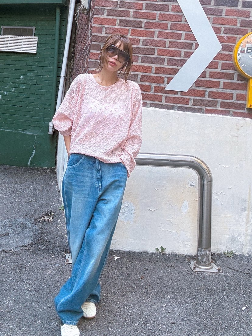 PARIS MATCH韓國直郵女士新款職業時尚熱賣人氣26春夏長袖T恤PARIS MATCH長袖T恤