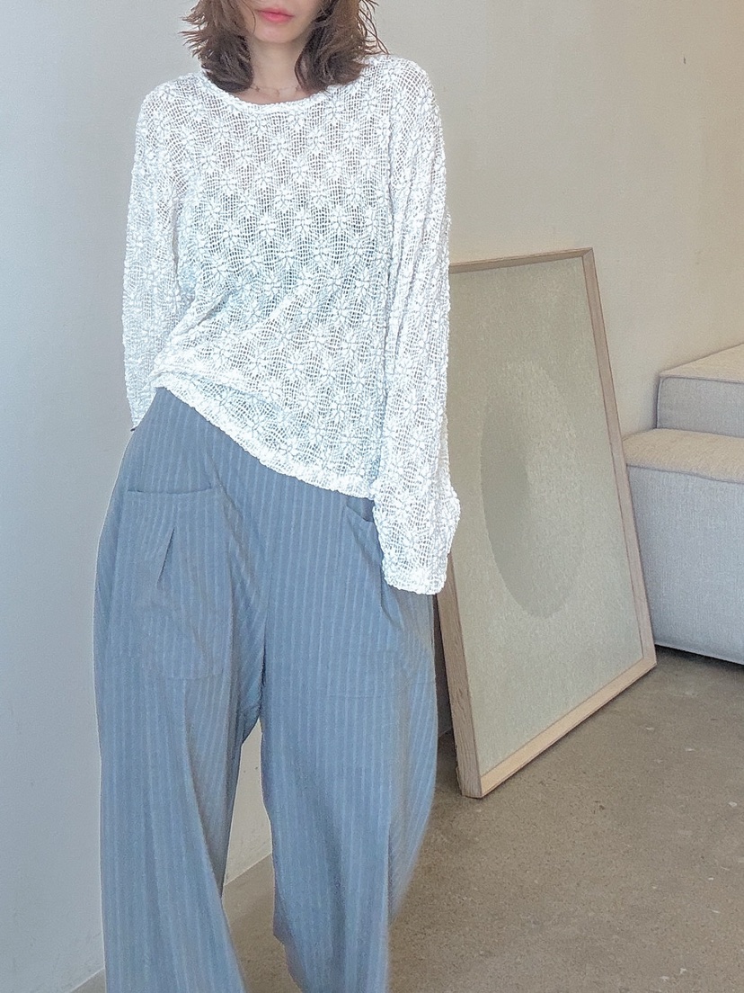 PARIS MATCH韓國直郵女士新款職業時尚熱賣人氣26春夏長袖T恤PARIS MATCH長袖T恤