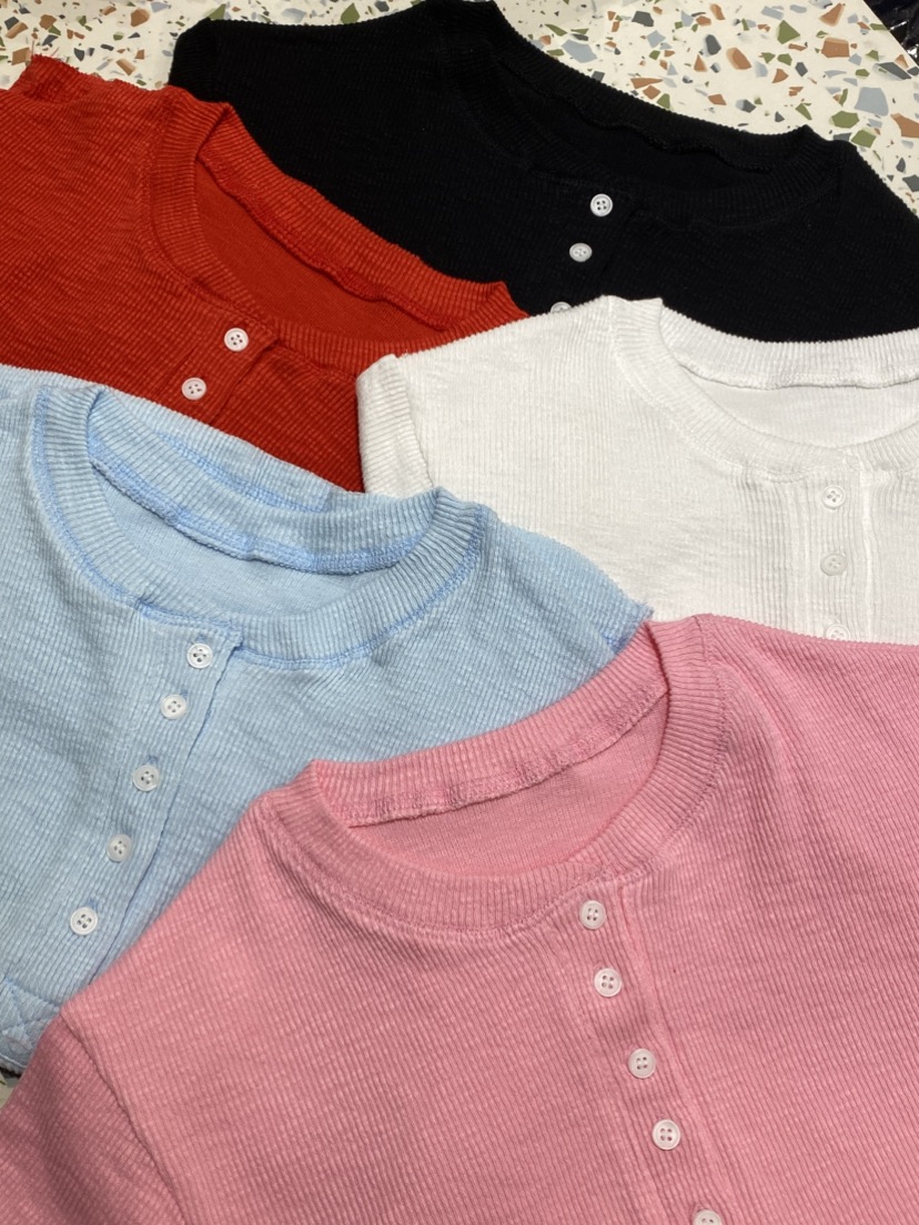 SHIRRING韓國直郵女裝新品26春夏休閑時尚熱賣推薦職業T恤SHIRRINGT恤