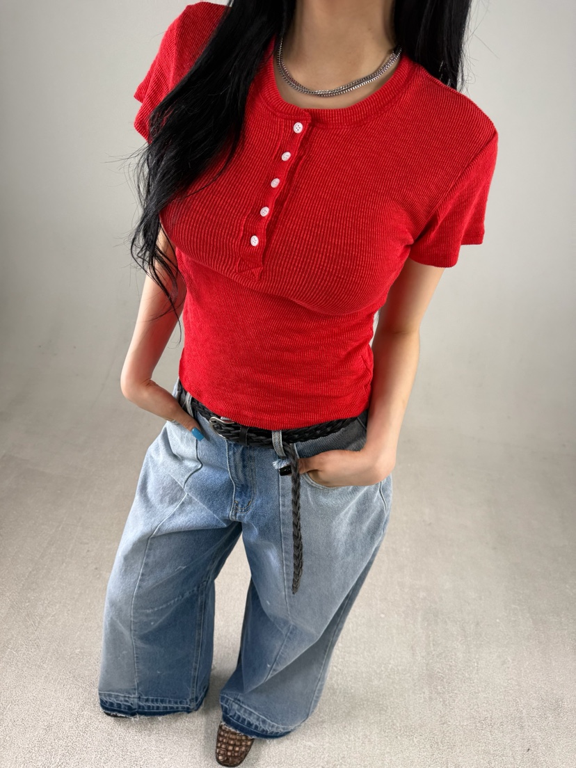 SHIRRING韓國直郵女裝新品26春夏休閑時尚熱賣推薦職業T恤SHIRRINGT恤