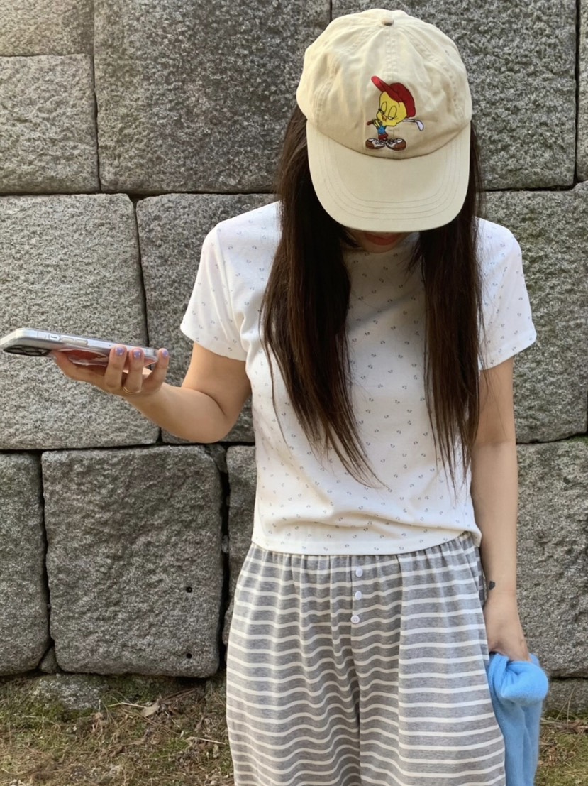 LIKEVAM韓國直郵實拍女裝新款推薦熱賣26春夏時尚T恤花朵LIKEVAMT恤