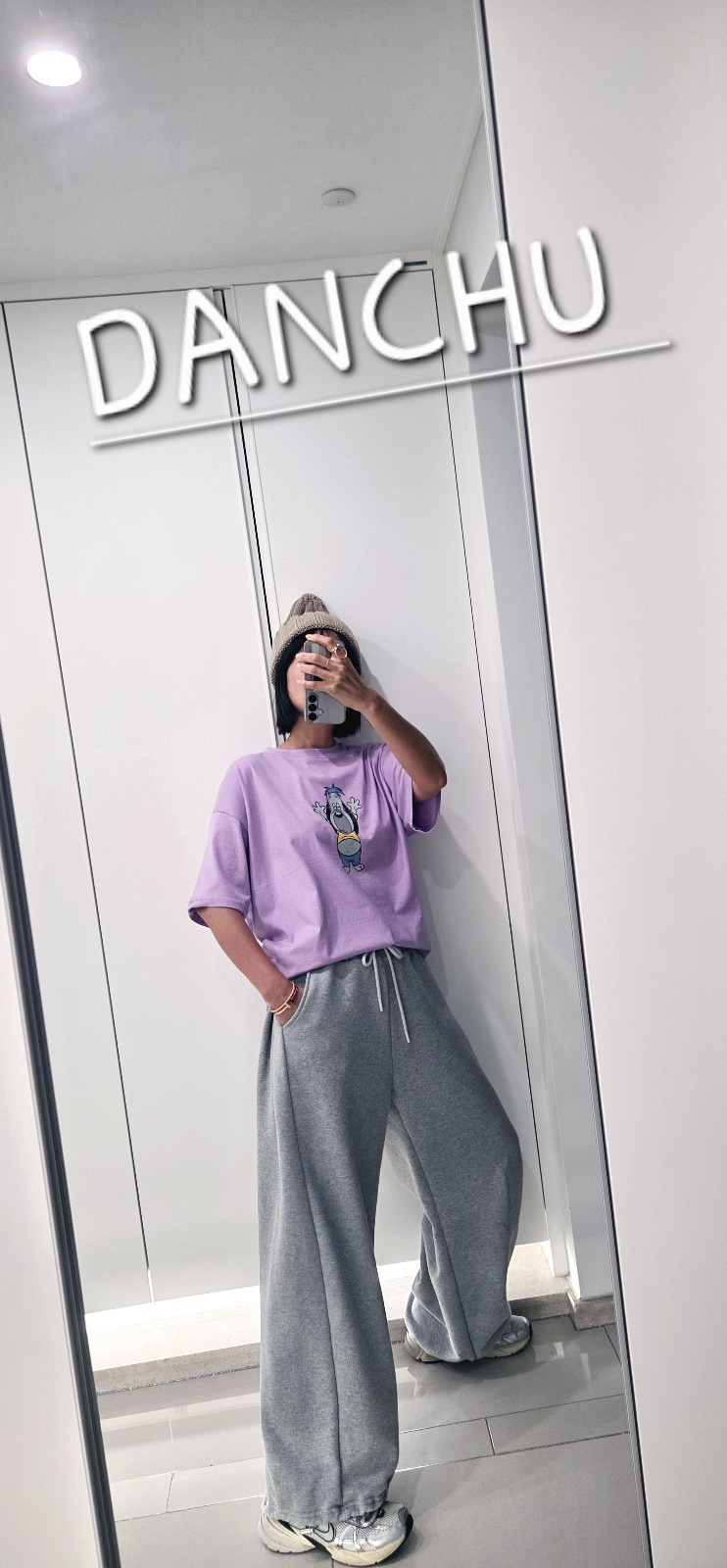 DANCHU韓國東大門代購女裝新款熱賣職業人氣26春夏T恤狗狗DANCHUT恤