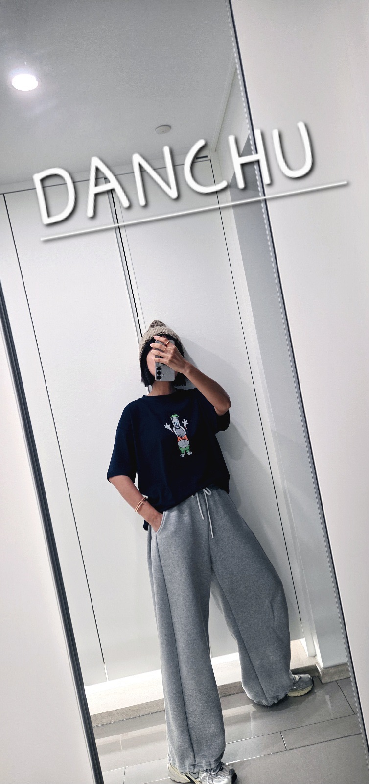 DANCHU韓國東大門代購女裝新款熱賣職業人氣26春夏T恤狗狗DANCHUT恤