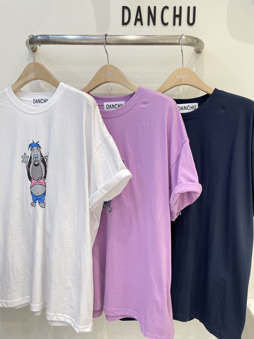 DANCHU韓國東大門代購女裝新款熱賣職業人氣26春夏T恤狗狗DANCHUT恤