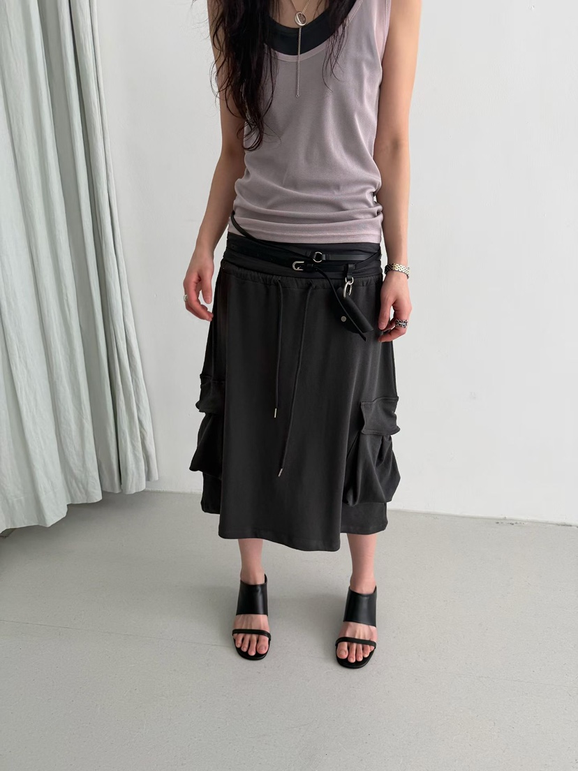 MINIMUZE韓國直郵女裝新款休閑26春夏推薦時尚半身裙中短裙MINIMUZE半身裙/中短裙