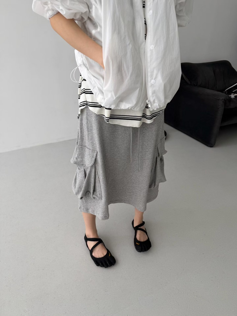 MINIMUZE韓國直郵女裝新款休閑26春夏推薦時尚半身裙中短裙MINIMUZE半身裙/中短裙