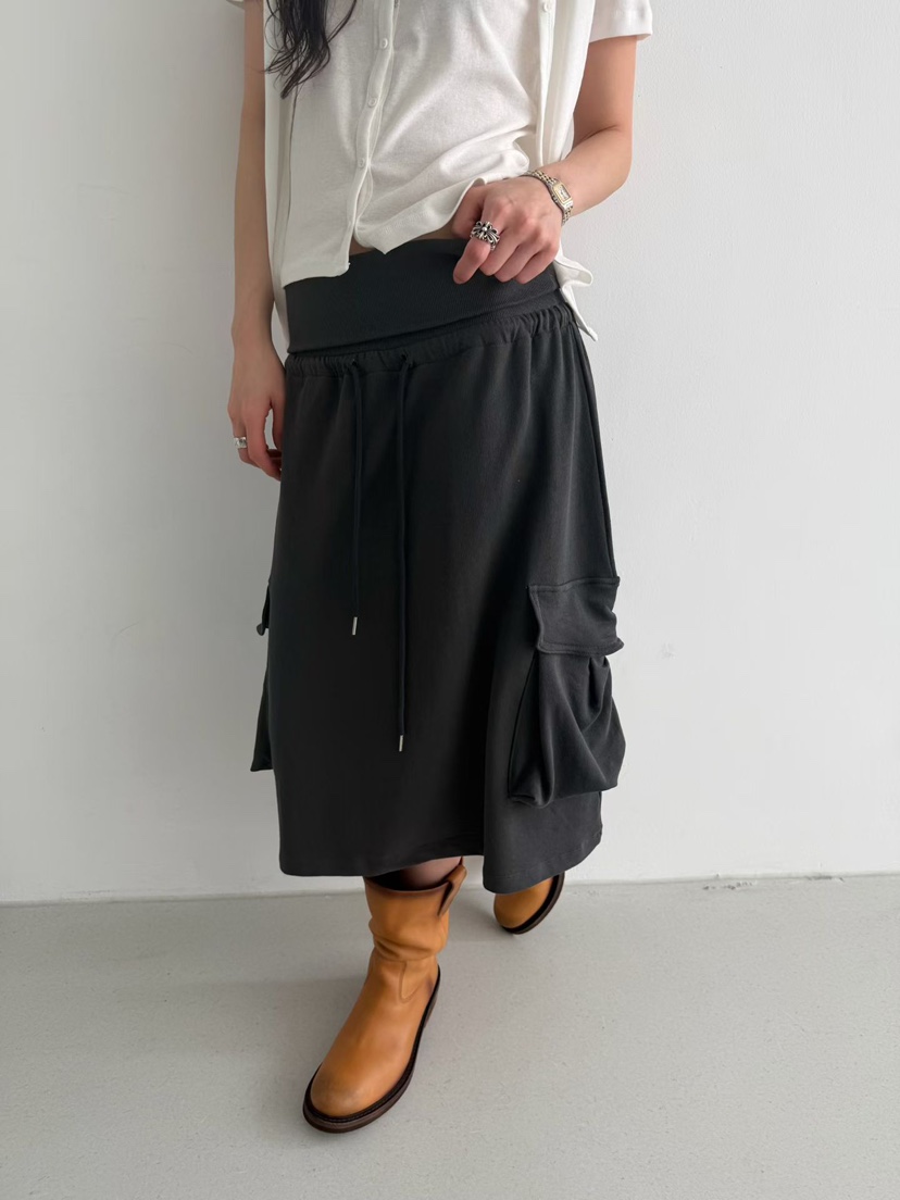 MINIMUZE韓國直郵女裝新款休閑26春夏推薦時尚半身裙中短裙MINIMUZE半身裙/中短裙